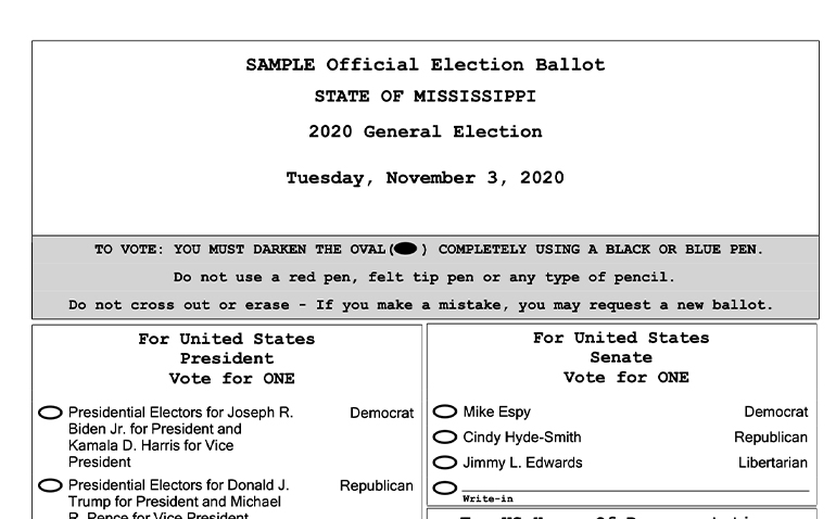 MS Ballot 2020